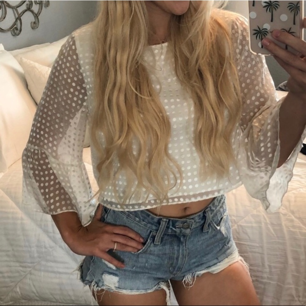 Tularosa cropped top